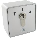 Contacteur � cl� saillie mont�e / descente - geba ms - apz1 - 2t1 - 2 contacts no � impulsion