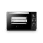 Continental edison cemf38dig - minifour �lectrique 38l noir - 1600w - rotissoire convection naturelle ...