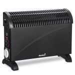 Convecteur lectrique maxxhome 2000 w - noir - chauffage sur pied