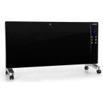 Convecteur - klarstein lindholm - 2 puissances de chauffages 1000w - 2000w - panneau de commande tactile ...