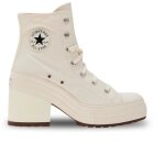 Bottes pour femme - converse chuck 70 de luxe heel - beige - cuir - lacets Bottes pour femme - converse chuck 70 de luxe heel - beige - cuir - lacets