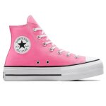 Baskets - converse - chuck taylor all star lift platform - rose - femme