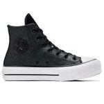 Baskets plateforme converse chuck taylor all star lift pour femme - noir