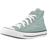 Baskets converse chuck taylor all star vert - adulte - lacets - plat - textile