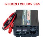 Convertisseur - gobro - 2000w - 24v - onde pure sinus - �cran lcd