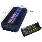 Convertisseur 24v à 220v 4000w pur sinus ecran lcd - onduleur pc172 Convertisseur 24v à 220v 4000w pur sinus ecran lcd - onduleur pc172