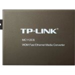 Convertisseur fibre monomode - tp - link - mc112cs - wdm - rj45 vers fibre optique - 20 kms