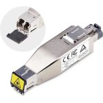 Convertisseur de m�dia - startech - fibre vers rj45 - monomode 10km - multimode 800m - poe 802. 3af