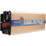 Convertisseur d? or 24v - 220v 2000w inverseur de charge invertisseur avec port usb pour auto voiture ...