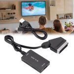 Convertisseur pritel - hdmi - adaptateur scart vers hdmi 1080p hd