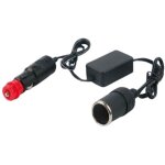 Convertisseur prise allume - cigare 24v vers 12v - htc equipement - 5a 60w et cable 100cm
