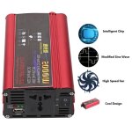 Convertisseur de puissance - surenhap - 2000w - 12v / 24v à 220v - protection surcharge - efficacité ... Convertisseur de puissance - surenhap - 2000w - 12v / 24v à 220v - protection surcharge - efficacité ...