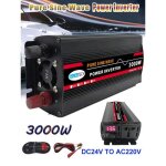 Convertisseur pur sinus 300w dc 24 v  220 v avec 8 protections sres - convertisseur pur sinus 24v 220v ...
