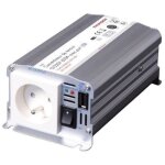 Convertisseur de tension - thomson - 12 / 220 v - 600 w - avec prise usb
