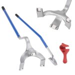 Convertisseur - vevor - levier dmonte pneus poids lourds 571 - 622 mm outils changement pneu bleu