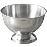 Seau  bouteille rond esthtique 36cm inox