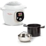 Cooko moulinex - ce85ba10 - multicuiseur intelligent - capacit 6l - 6 programmes de cuisson - 180 recettes ...