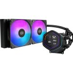 Cooler master - masterliquid core nex digital 240 black argb - mlx - d24m - a18pa - rd - watercooling ...