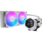 Cooler master - masterliquid core nex digital 240 white argb - mlx - d24m - a18pw - rd - watercooling ...