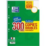 Copies doubles oxford perforees 300 pages 90g q5 / 5