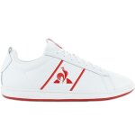 Le coq sportif courtclassic sport - hommes sneakers baskets chaussures cuir blanc 2310078