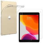 Coque + 2 verres trempés - phonillico - ipad 9 / 8 / 7 - antichoc - silicone transparent - 102 pouces ... Coque + 2 verres trempés - phonillico - ipad 9 / 8 / 7 - antichoc - silicone transparent - 102 pouces ...