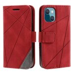 Coque pour apple iphone 13 mini 5. 4 etui cuir pu de emplacements cartes avec fonction support housse ...