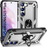 Coque bumper pour samsung galaxy s23 + (s23 plus) protection renforc�e support arri�re antichoc rigide ...