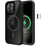 Bumper - woodcessories - iphone 14 pro - transparent - anti - jaunissement - magsafe