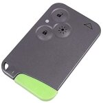 Coque carte de clé plip 3 boutons compatible pour mégane2 laguna2 scenic2 clio3 modèle phare / feu avec ... Coque carte de clé plip 3 boutons compatible pour mégane2 laguna2 scenic2 clio3 modèle phare / feu avec ...