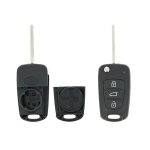 Coque de cl� adaptable kia 3 boutons - klemax - kia307 - bouton 74l - lame interchangeable 3 - emplacement ...