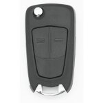 Coque de cl� + lame compatible opel 2 boutons