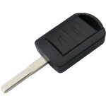 Coque cl pour opel corsa combo meriva tigra - plip cl tlcommande 2 boutons avec lame phonillico