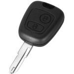 Coque cl� pour peugeot 106 206 206cc 206sw 306 307 406 citroen berlingo picasso saxo xsara - plip t�l�commande ...