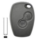 Coque de cl� compatible renault 2 boutons