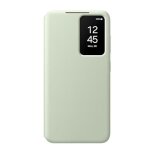 Coque et �tui - samsung - galaxy s24 + - �tui smart view - vert clair - rabat semi - rigide