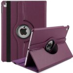 Coque housse - apple - ipad 10. 2 (2021) - cuir pu - support 360� - violet