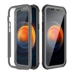 Coque iphone 12 / 12pro coque int�grale anti - choc bumper avec dos transparent et protecteur d�cran ...