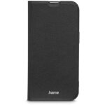 Coque pour iphone 14 - hama - daily protect - housse � rabat - protection int�grale - noir