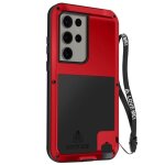 Coque - love mei - samsung s23 ultra - antichoc - Étanche - rouge Coque - love mei - samsung s23 ultra - antichoc - Étanche - rouge
