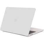 Coque macbook pro 13 - riwill - a1706 / a1708 / a1989 / a2159 - transparent givr� - plastique - mince ...