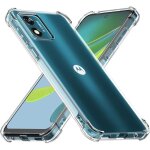 Coque pour motorola moto e13 - housse etui tpu silicone anti - choc transparent