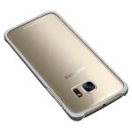 Coque original galaxy s7 edge  contour chrom - argent