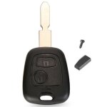 Coque plip cl tlcommande pour peugeot 406 / 406 break / 406 coupe / 607 / 806 + modle avec vis lame ...