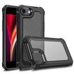 Coque de protection - apple - iphone se 2020 - anti - chocs - couleur noir - ultra rsistante