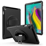 Coque protection intgrale - samsung - galaxy tab s5e - noir - compatible 105 pouces - synthtique