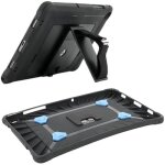 Coque de protection renforc�e mobilis pour galaxy tab a9 + 11 avec tr�pied + patte de saisie rotative ...