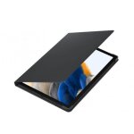 Coque de protection pour samsung tab a8 book cover dark gray