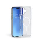 Coque renforc�e forcecase compatible magsafe pour iphone 16 transparent
