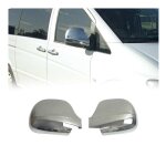 Coques de r�troviseurs pour mercedes vito w639 2003 - 2010 en abs argent